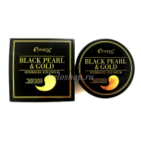 Гидрогелевые патчи для глаз Черный жемчуг и Золото  BLACK PEARL and GOLD, 60 шт