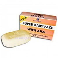 Антивозрастное мыло с AHA кислотами K.BROTHERS Baby Face Soap With AHA, 110 гр