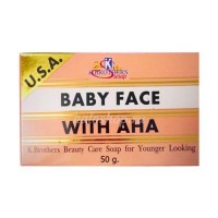 Антивозрастное мыло с AHA кислотами K.BROTHERS Baby Face Soap With AHA, 50 гр