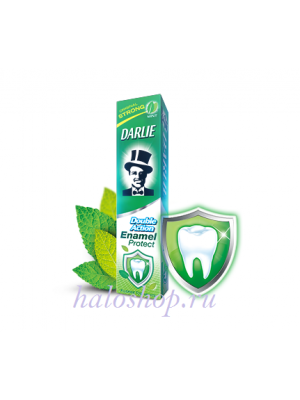 Тайская зубная паста с экстрактом мяты и ментолом для защиты зубной эмали Darlie Double action, 35 гр