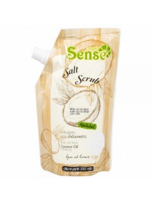 Соляной скраб для тела c кокосовым маслом от Sense 350г