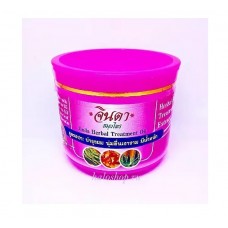 Лечебная маска для роста волос на основе рисового молочка, алоэ и провитамина B5, Jinda Herbal Treatment Oil, 400 мл