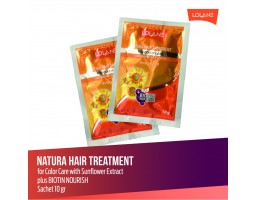 Маска для окрашенных волос с экстрактом семян подсолнечника от Lolane Natura, 10 гр