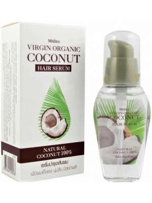 Кокосовая сыворотка для волос с кератином Mistine, Virgin Organic Coconut Hair Serum, 35 мл